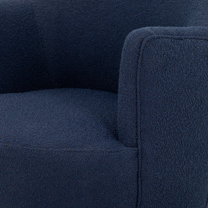 Celeste Swivel Chair - Copenhagen Indigo