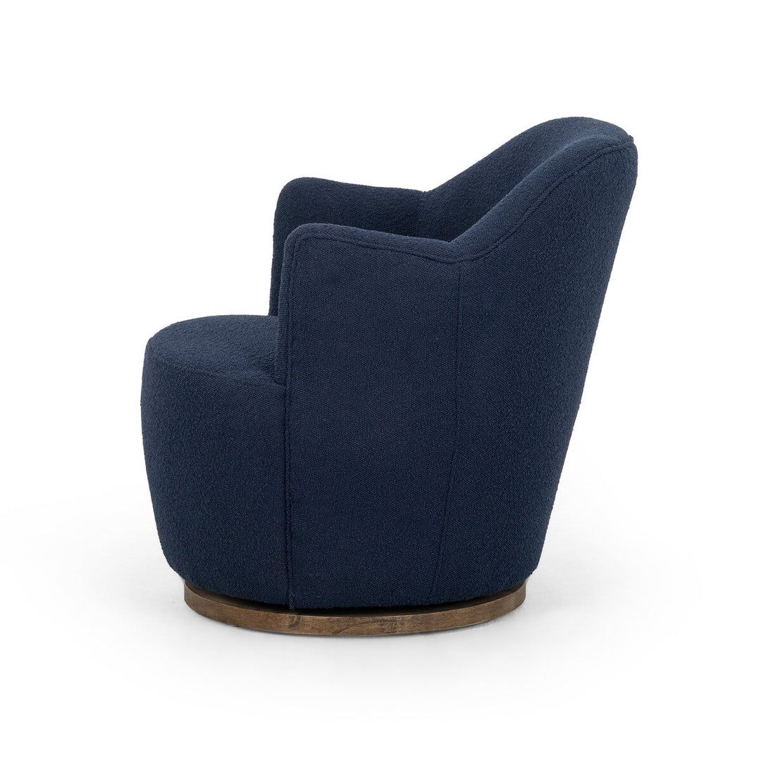 Celeste Swivel Chair - Copenhagen Indigo