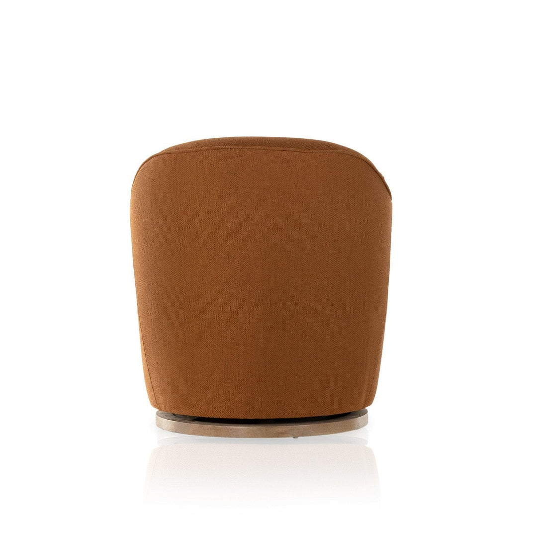 Audrey Swivel Chair - Patton Burnish