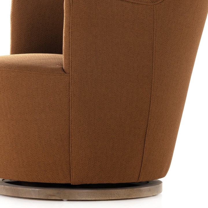 Audrey Swivel Chair - Patton Burnish