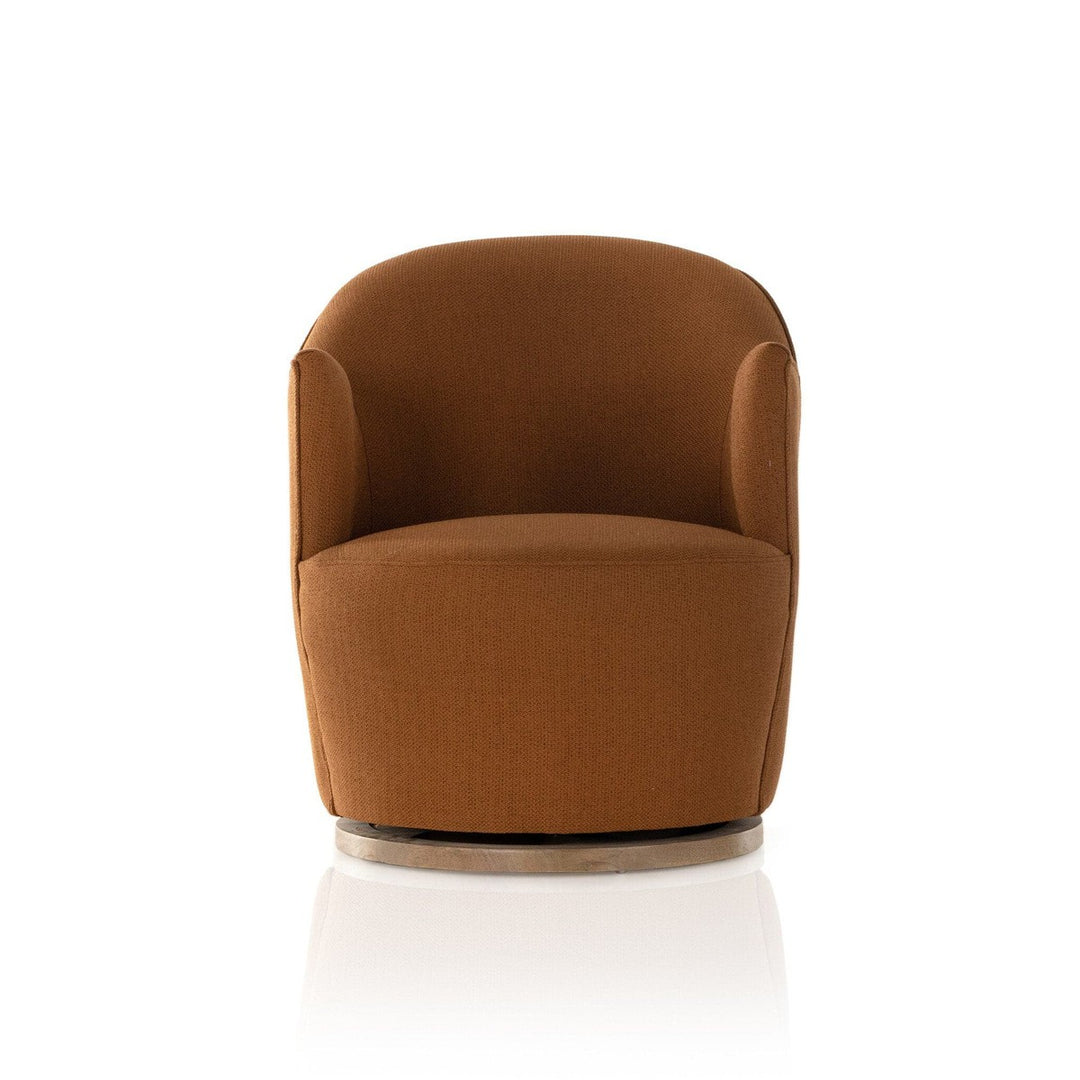 Audrey Swivel Chair - Patton Burnish