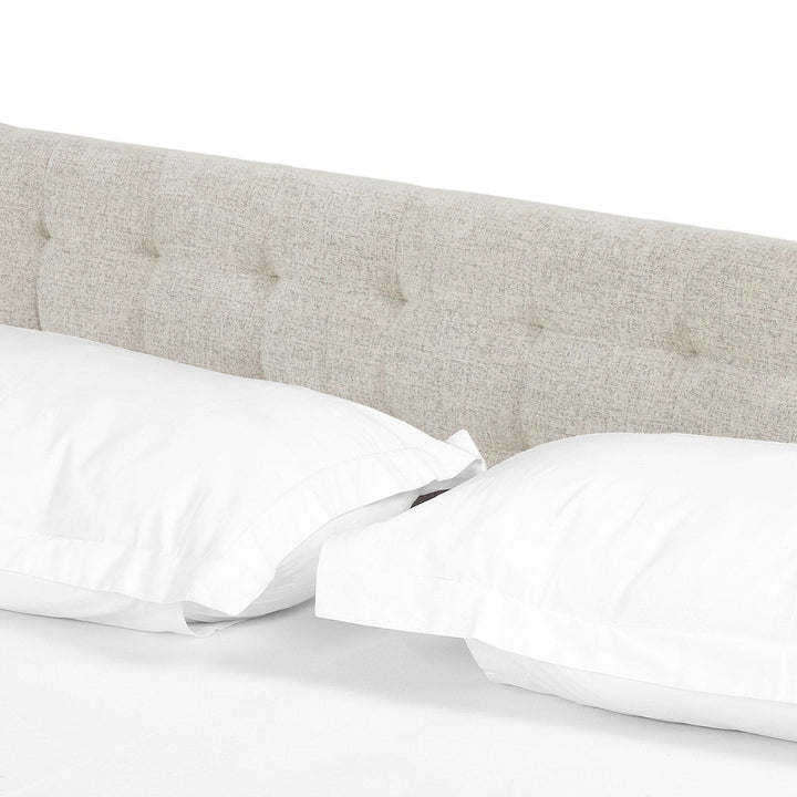 Newton Bed - 55" - Plushtone Linen- King