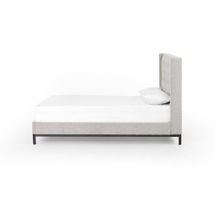 Newton Bed - 55" - Plushtone Linen- King