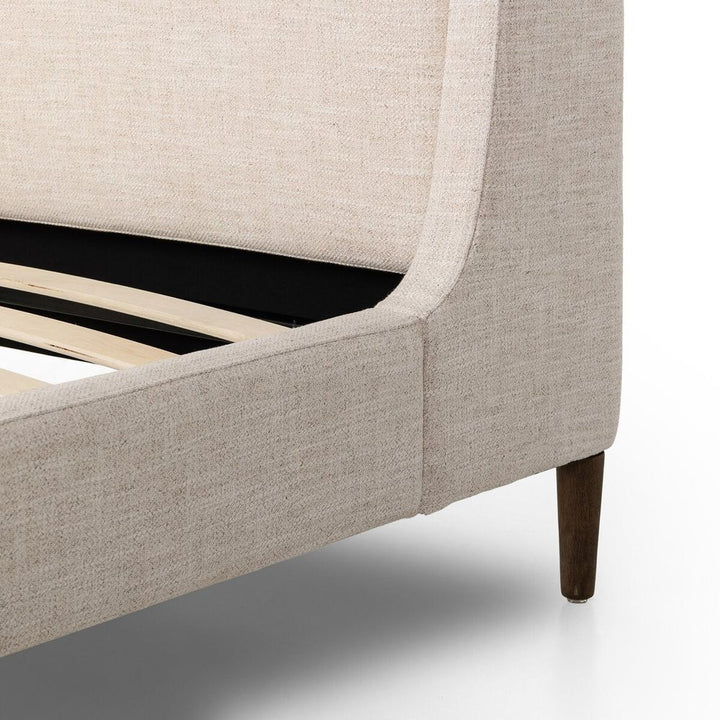 Potter Bed: Dover Crescent - Distressed Natural - Twin