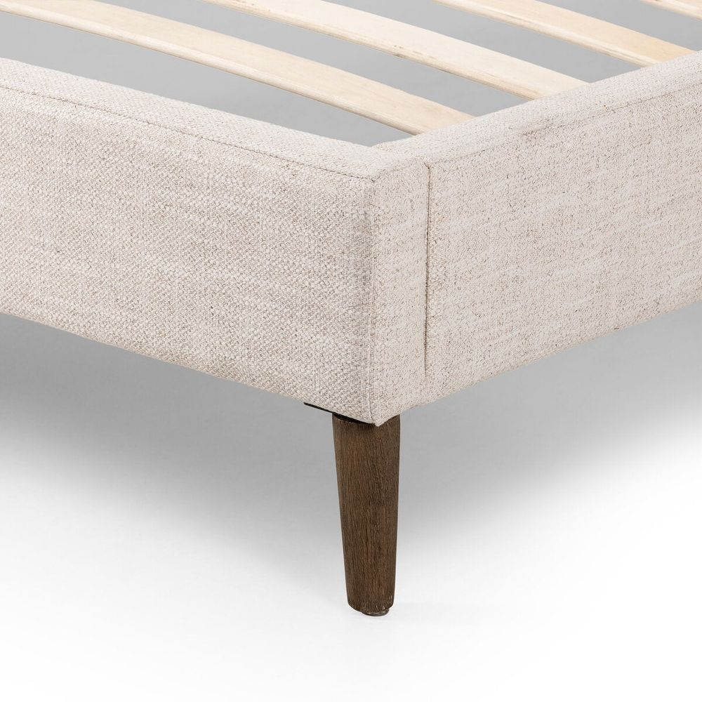 Potter Bed: Dover Crescent - Distressed Natural - Twin