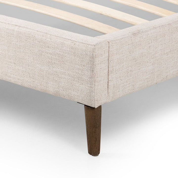 Potter Bed: Dover Crescent - Distressed Natural - Twin