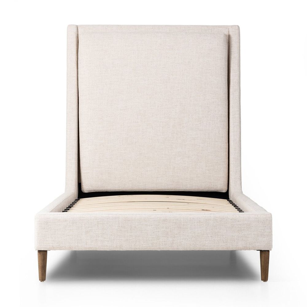 Beds Potter Bed: Dover Crescent - Distressed Natural - Twin
