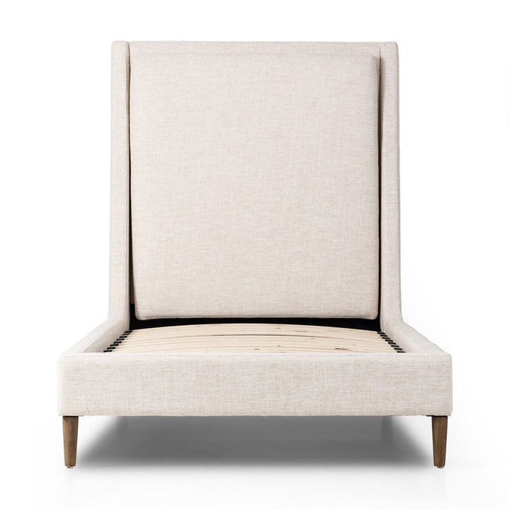 Beds Potter Bed: Dover Crescent - Distressed Natural - Twin