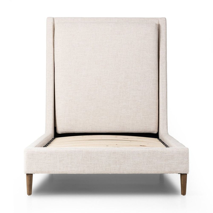 Beds Potter Bed: Dover Crescent - Distressed Natural - Twin