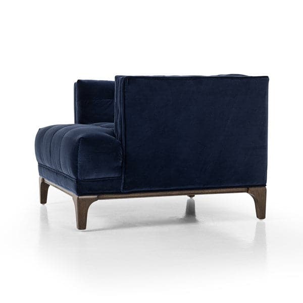 Dylan Chair-Four Hands-FH-106139-006-Lounge ChairsSapphire Navy-Sienna Brown-17-France and Son