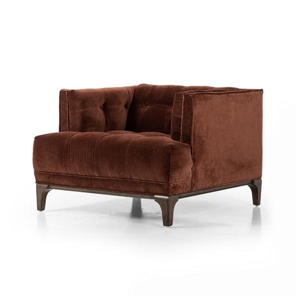 Dylan Chair-Four Hands-FH-106139-007-Lounge ChairsSurrey Auburn-Sienna Brown-9-France and Son