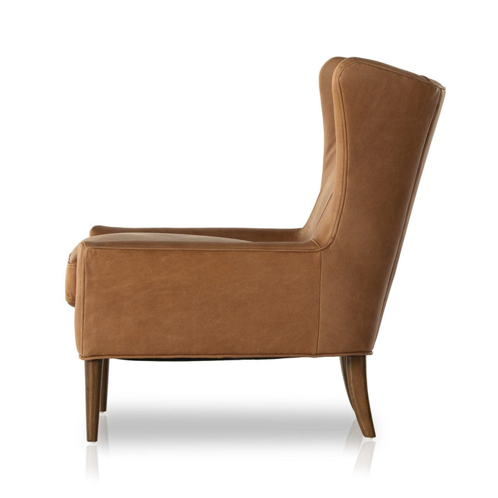 Marcus Wing Chair - Palermo Cognac