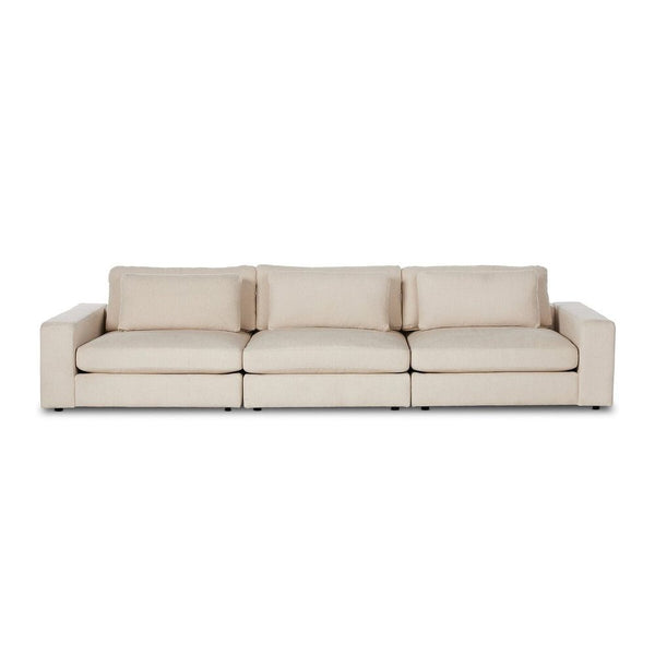 Sectionals Chelsea 3-Piece Sectional - 3-Piece Sectional Sofa - Clairmont Ivory