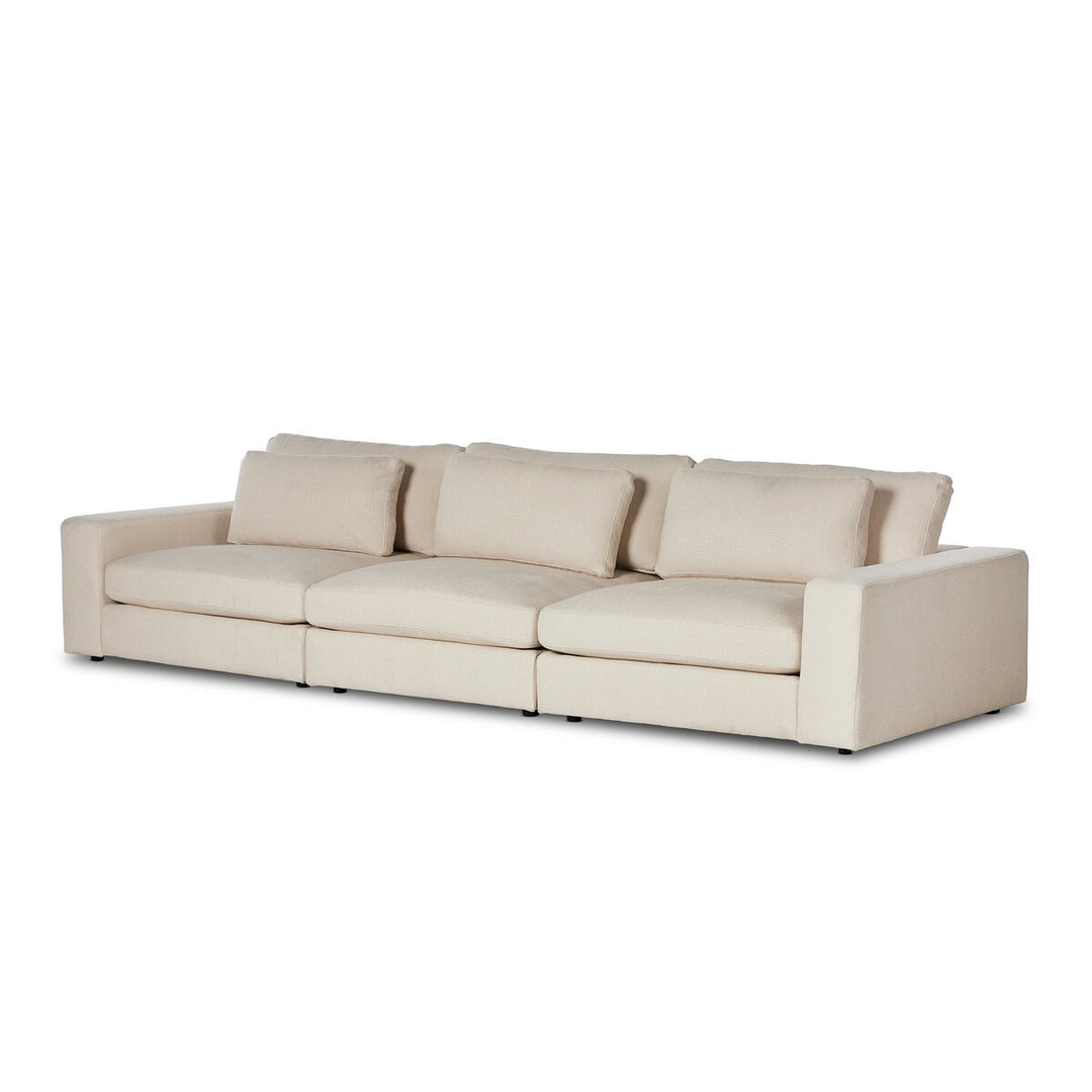 Chelsea 3-Piece Sectional - 3-Piece Sectional Sofa - Clairmont Ivory