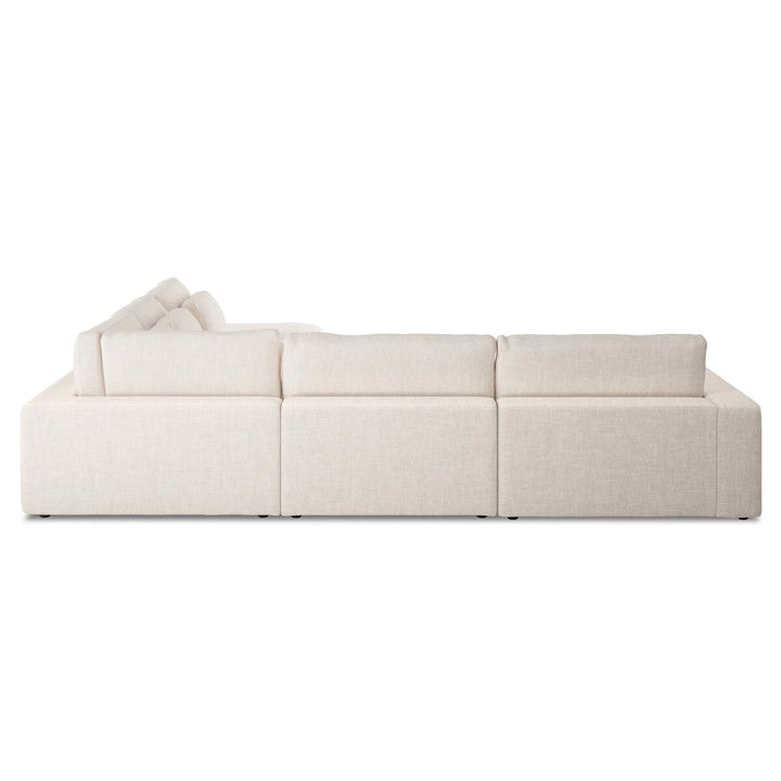 Chelsea 5-Piece Sectional - Laf Sofa W/ Ottoman - Essence Natural