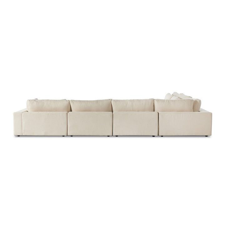 Chelsea 6-Piece Sectional - 6-Piece - Clairmont Ivory