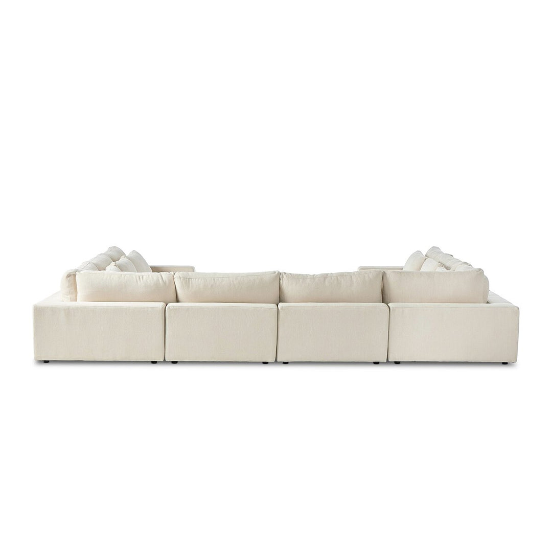 Chelsea 8-Piece Sectional - 8-Piece - Clairmont Ivory