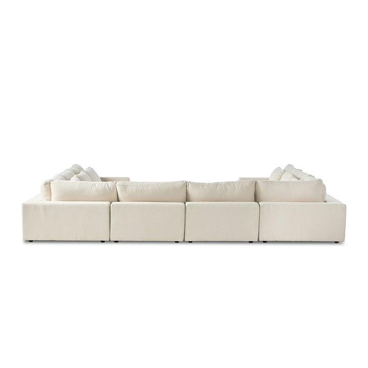 Chelsea 8-Piece Sectional - 8-Piece - Clairmont Ivory