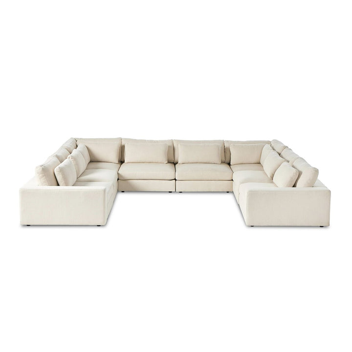 Chelsea 8-Piece Sectional - 8-Piece - Clairmont Ivory