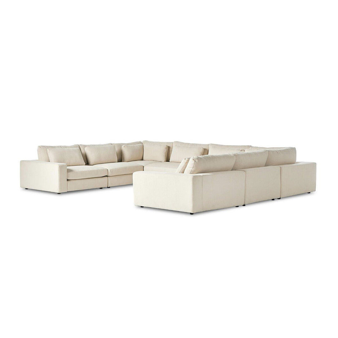 Chelsea 8-Piece Sectional - 8-Piece - Clairmont Ivory