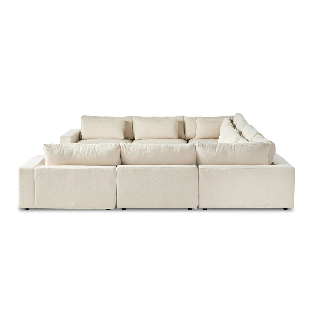 Chelsea 8-Piece Sectional - 8-Piece - Clairmont Ivory