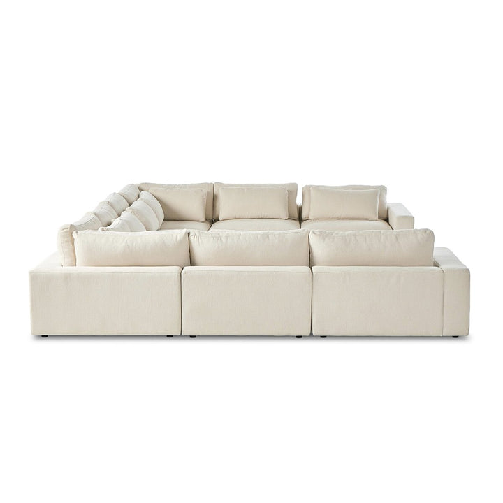 Chelsea 8-Piece Sectional - 8-Piece - Clairmont Ivory