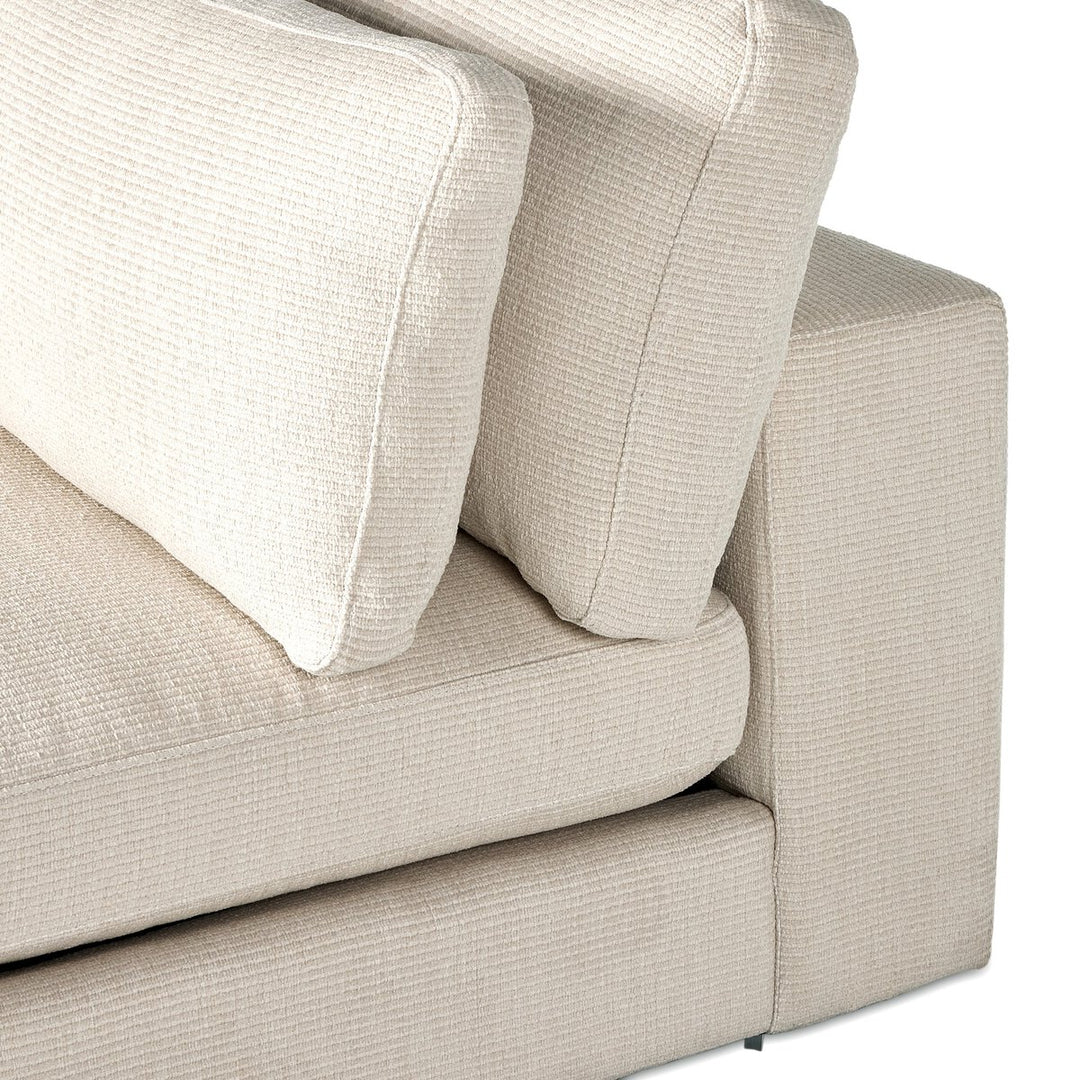 Build Your Own: Chelsea Sectional - Corner Piece - Clairmont Ivory