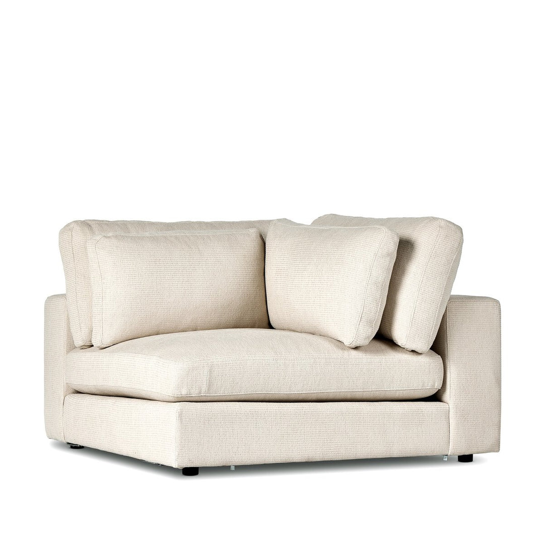 Build Your Own: Chelsea Sectional - Corner Piece - Clairmont Ivory