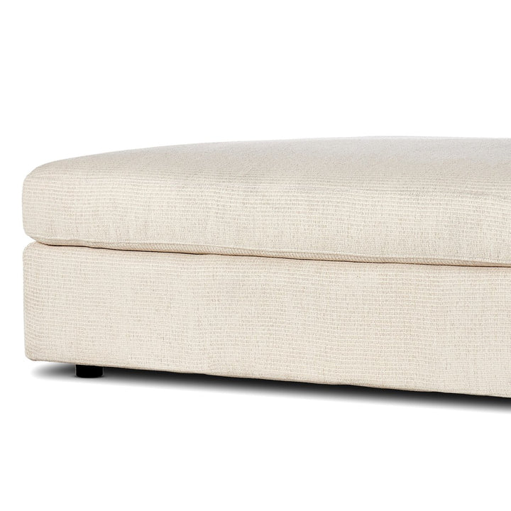 Build Your Own: Chelsea Sectional - Ottoman - Clairmont Ivory