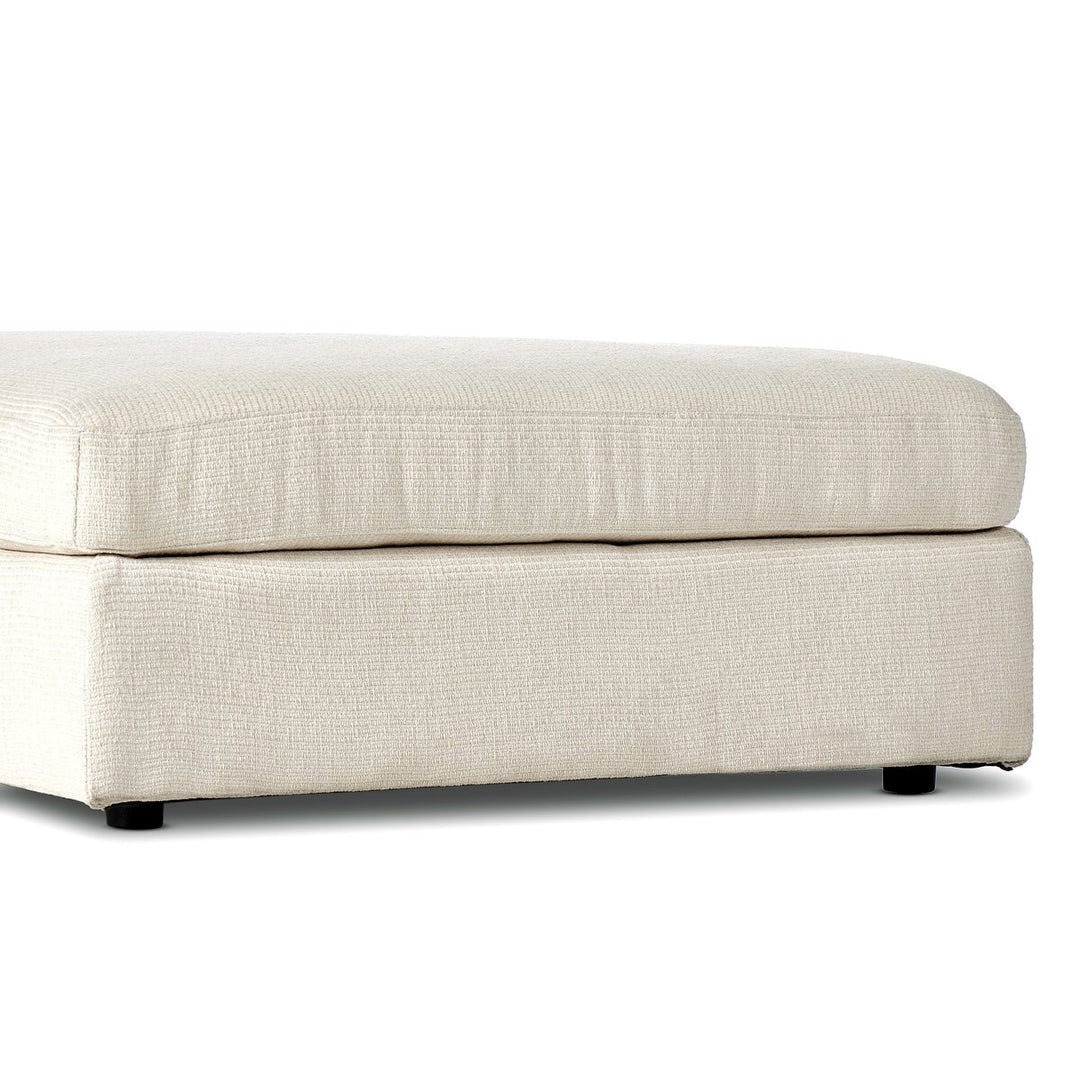 Build Your Own: Chelsea Sectional - Ottoman - Clairmont Ivory