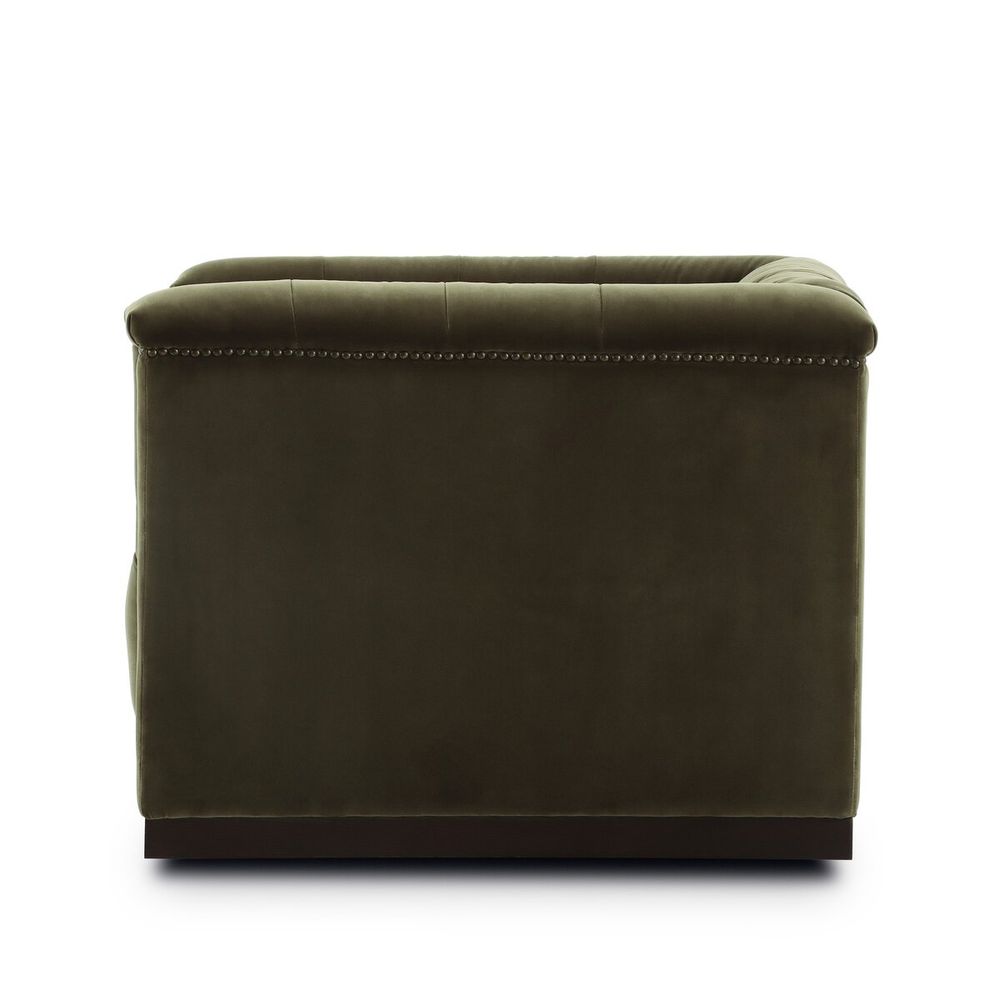 Kallum Swivel Chair - Olive