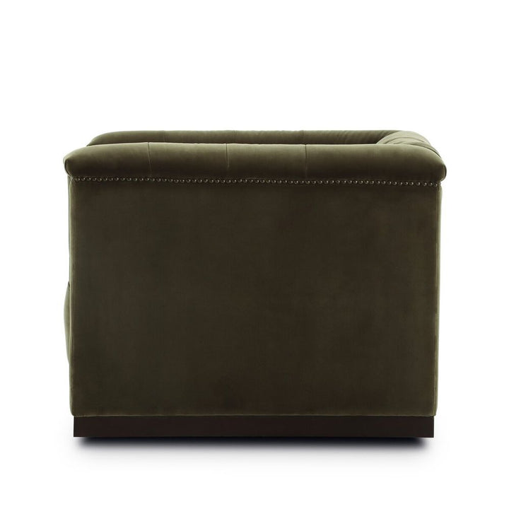 Kallum Swivel Chair - Olive