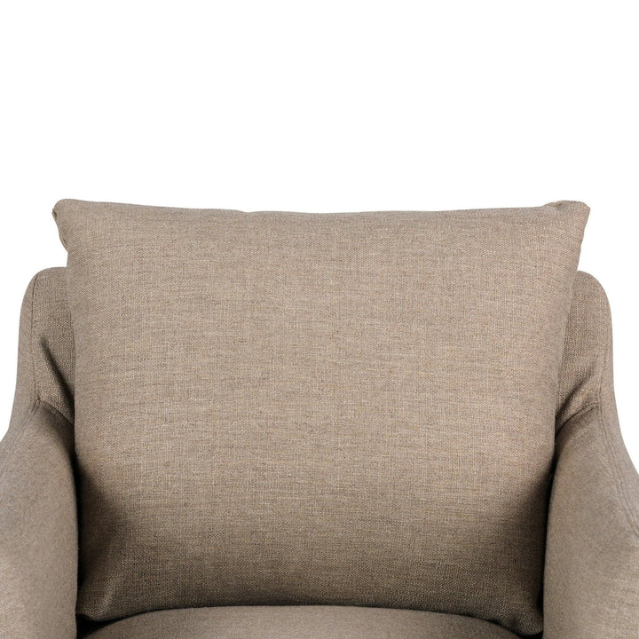 Blake Slipcover Swivel Chair - Alcala Taupe