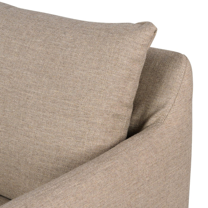 Blake Slipcover Swivel Chair - Alcala Taupe