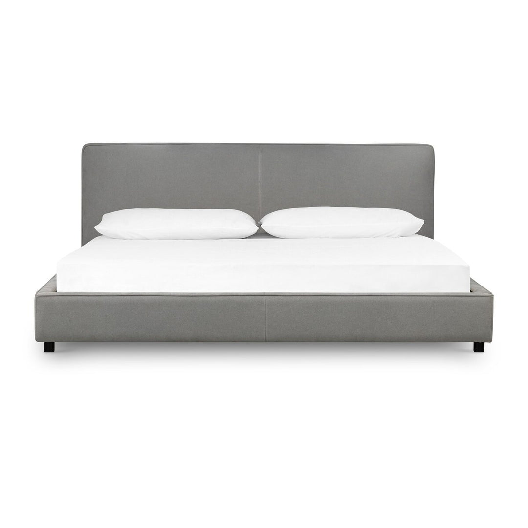 Hudson Bed - King - Pebble Pewter