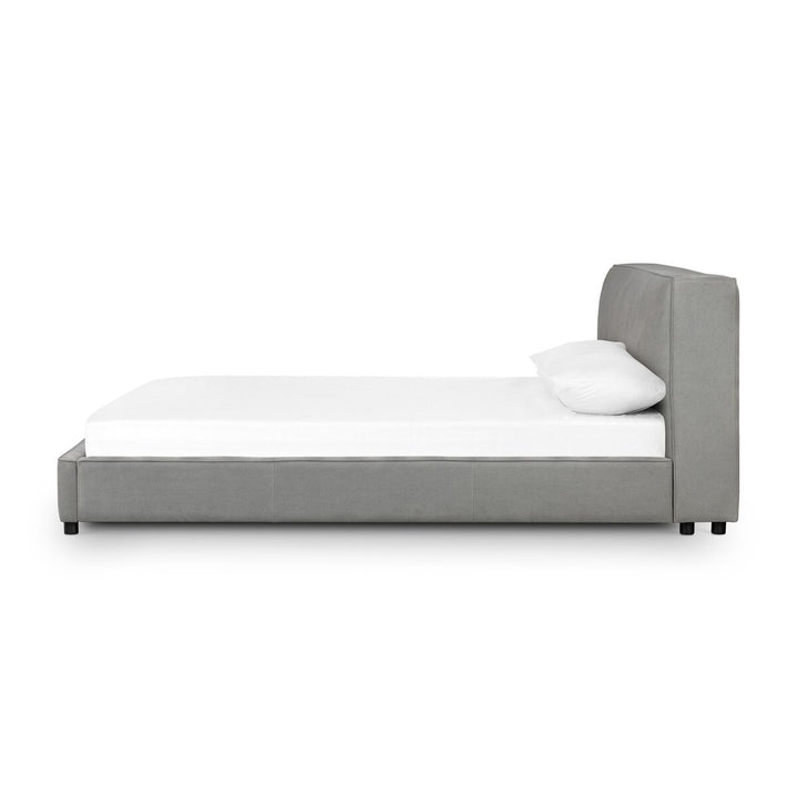 Hudson Bed - King - Pebble Pewter