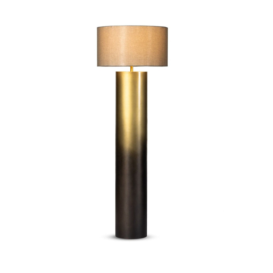 Camden Floor Lamp - Ombre Antique Brass