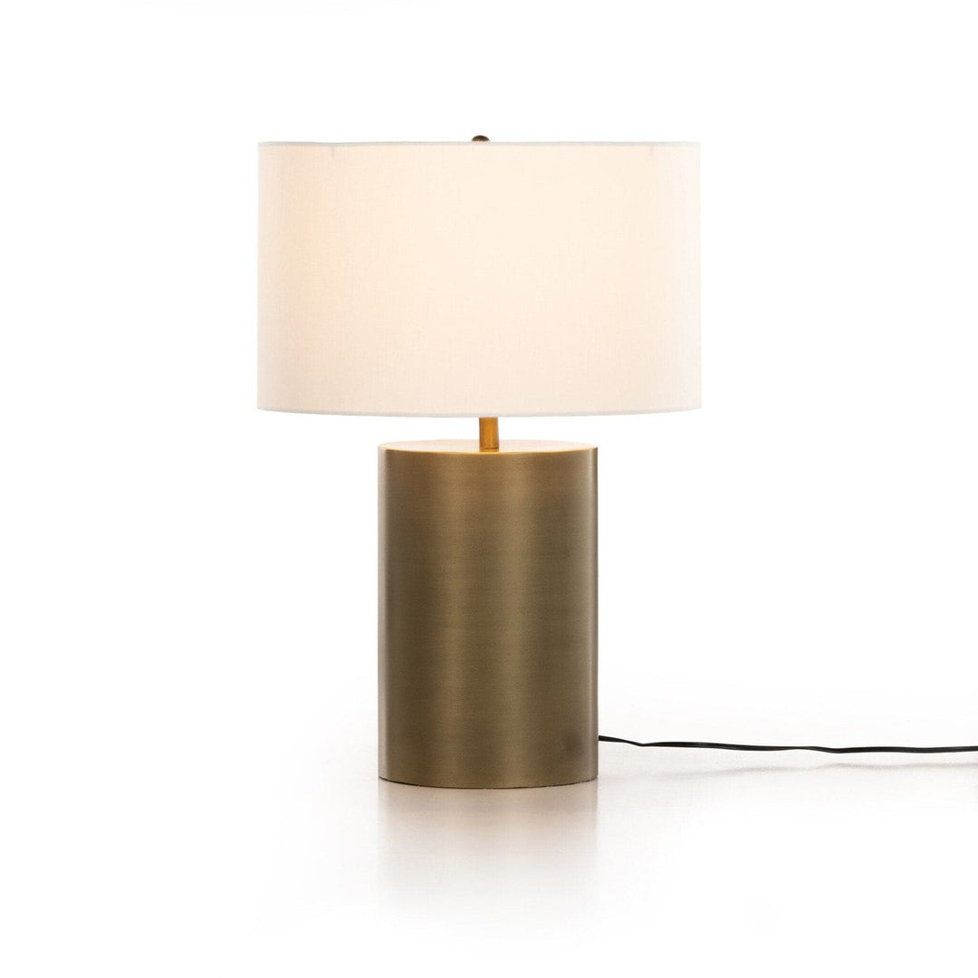 Camden Table Lamp - Light Antique Brass