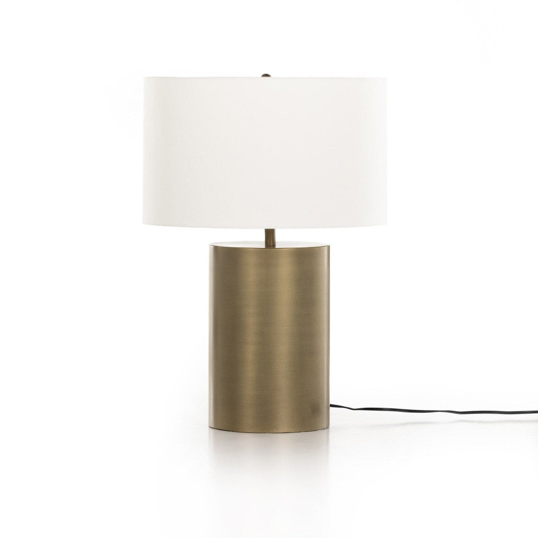 Camden Table Lamp - Light Antique Brass