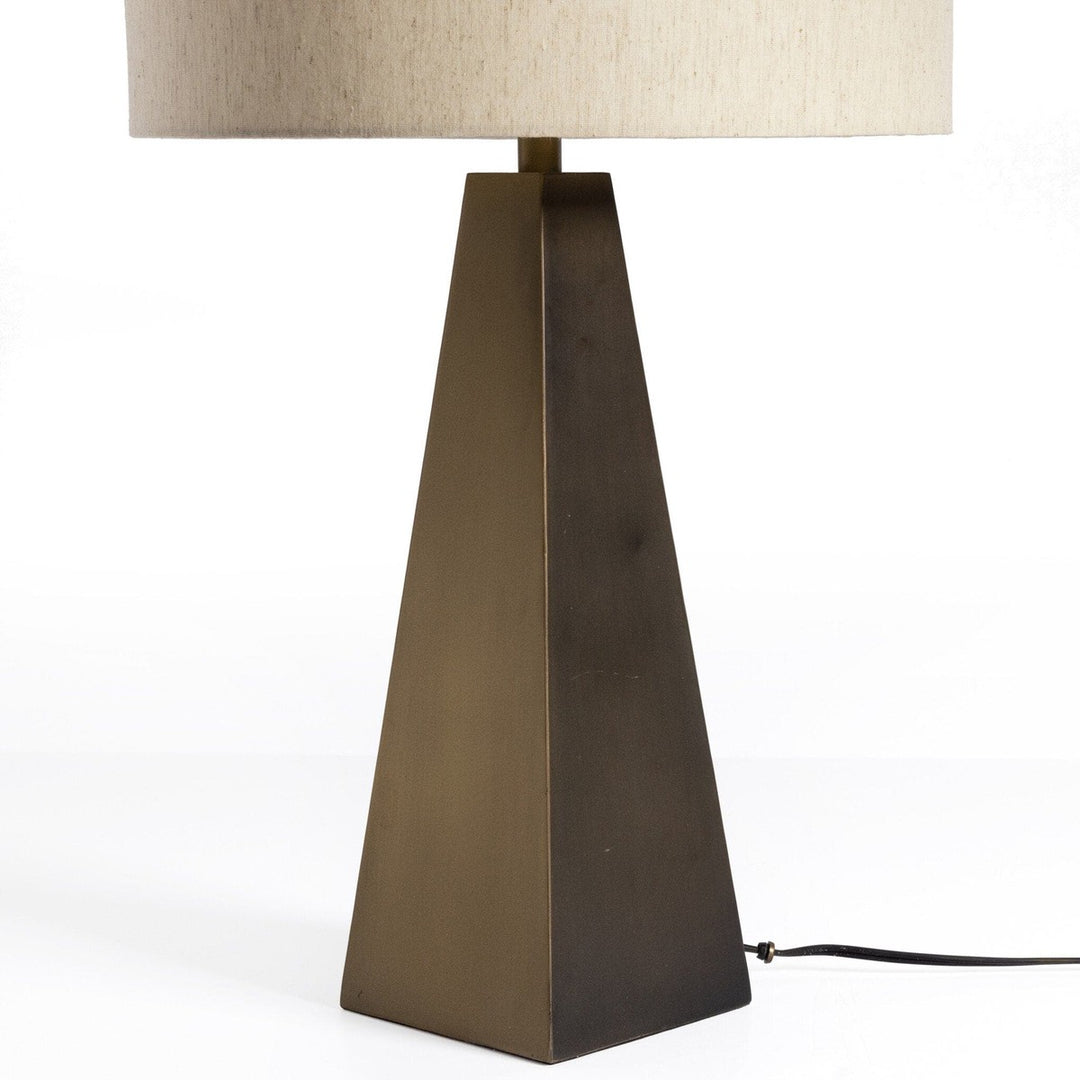 Leonard Table Lamp - Dark Antique Brass