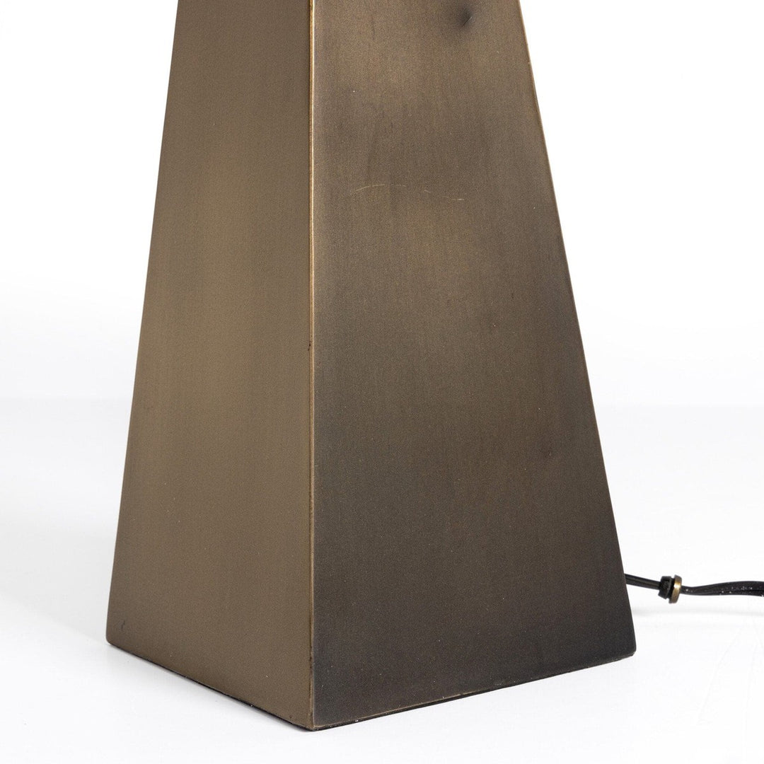 Leonard Table Lamp - Dark Antique Brass