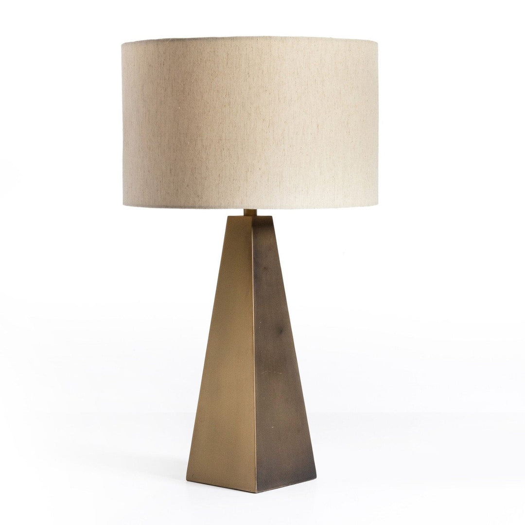 Leonard Table Lamp - Dark Antique Brass