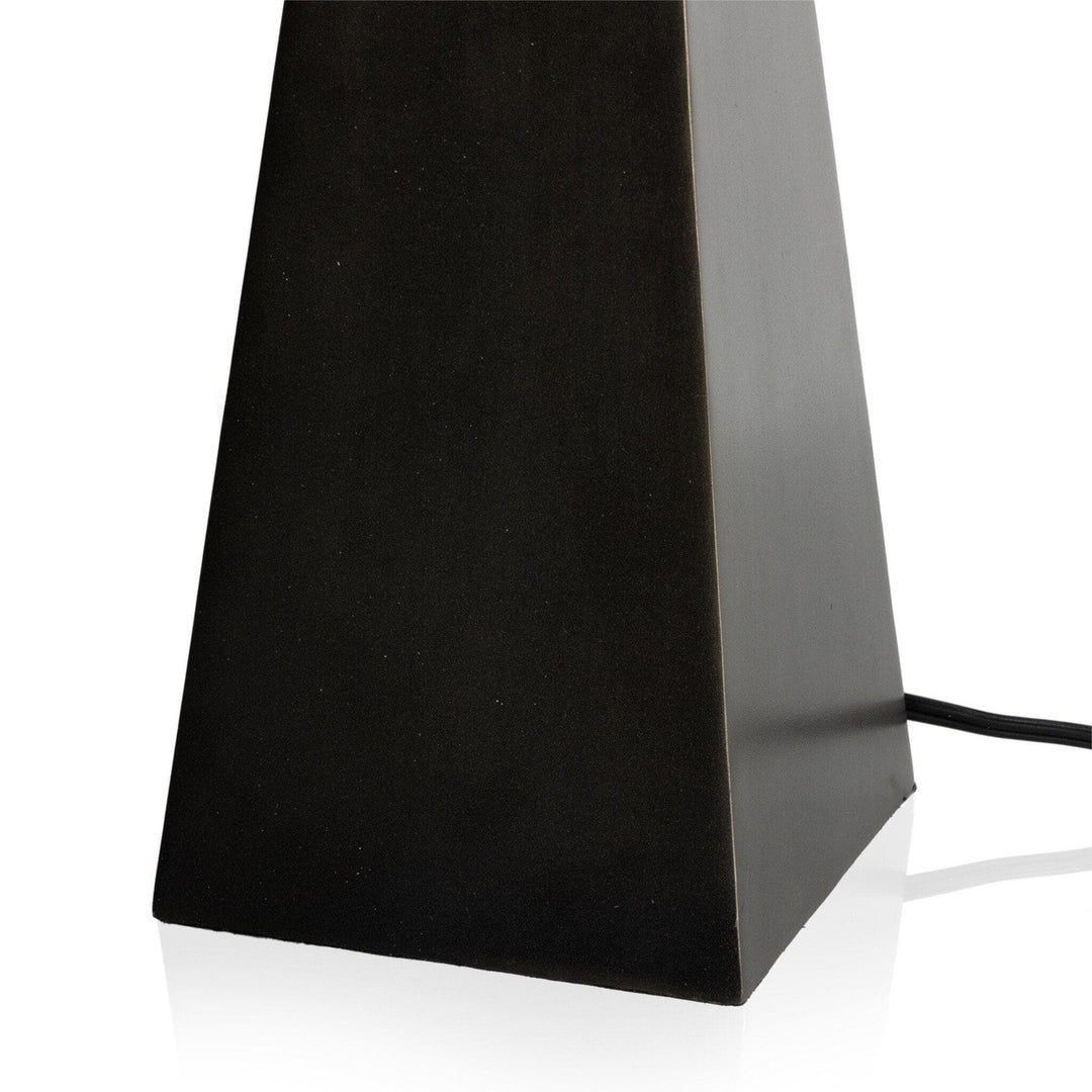 Leonard Table Lamp - Dark Antique Pewter