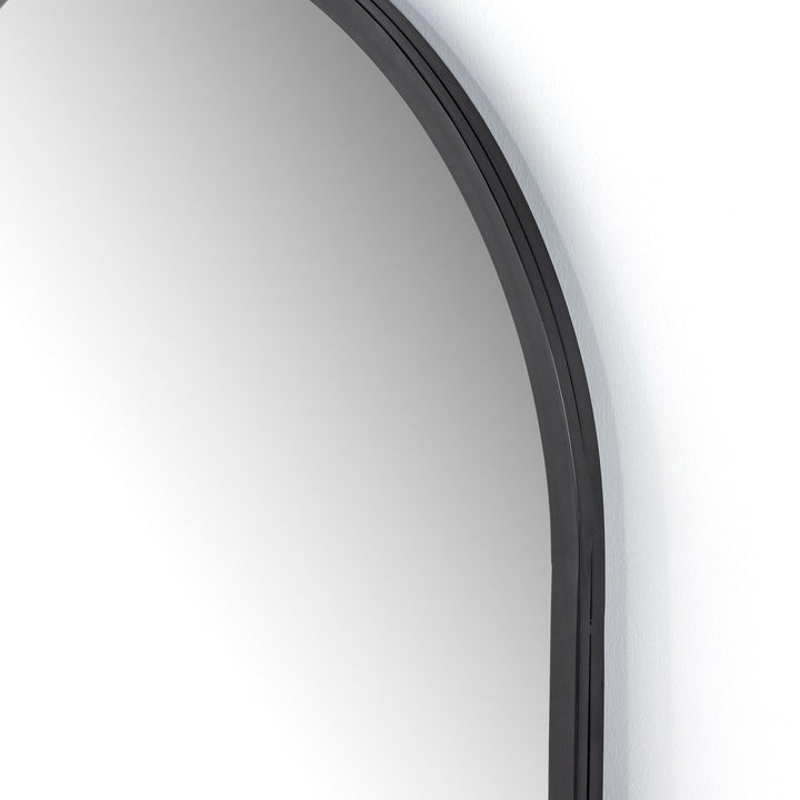 Darren Floor Mirror - Matte Black