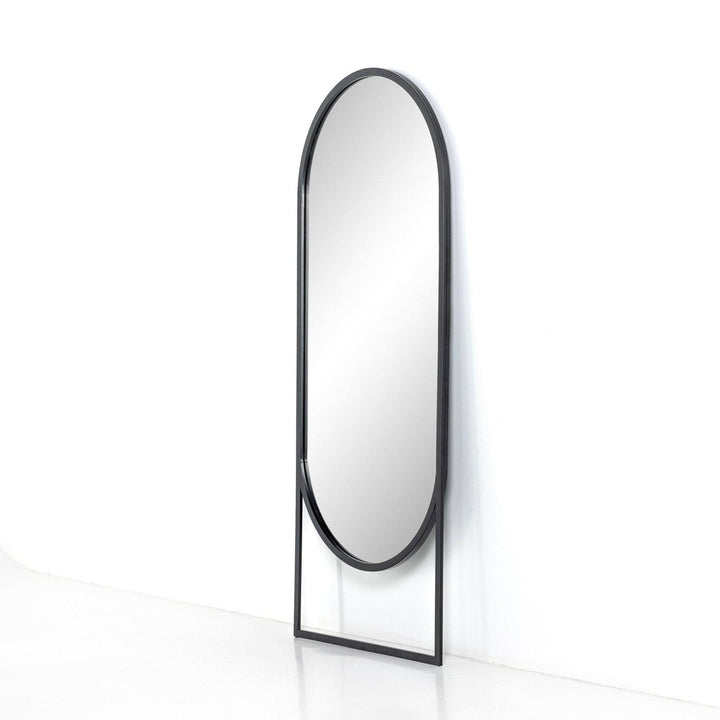 Darren Floor Mirror - Matte Black