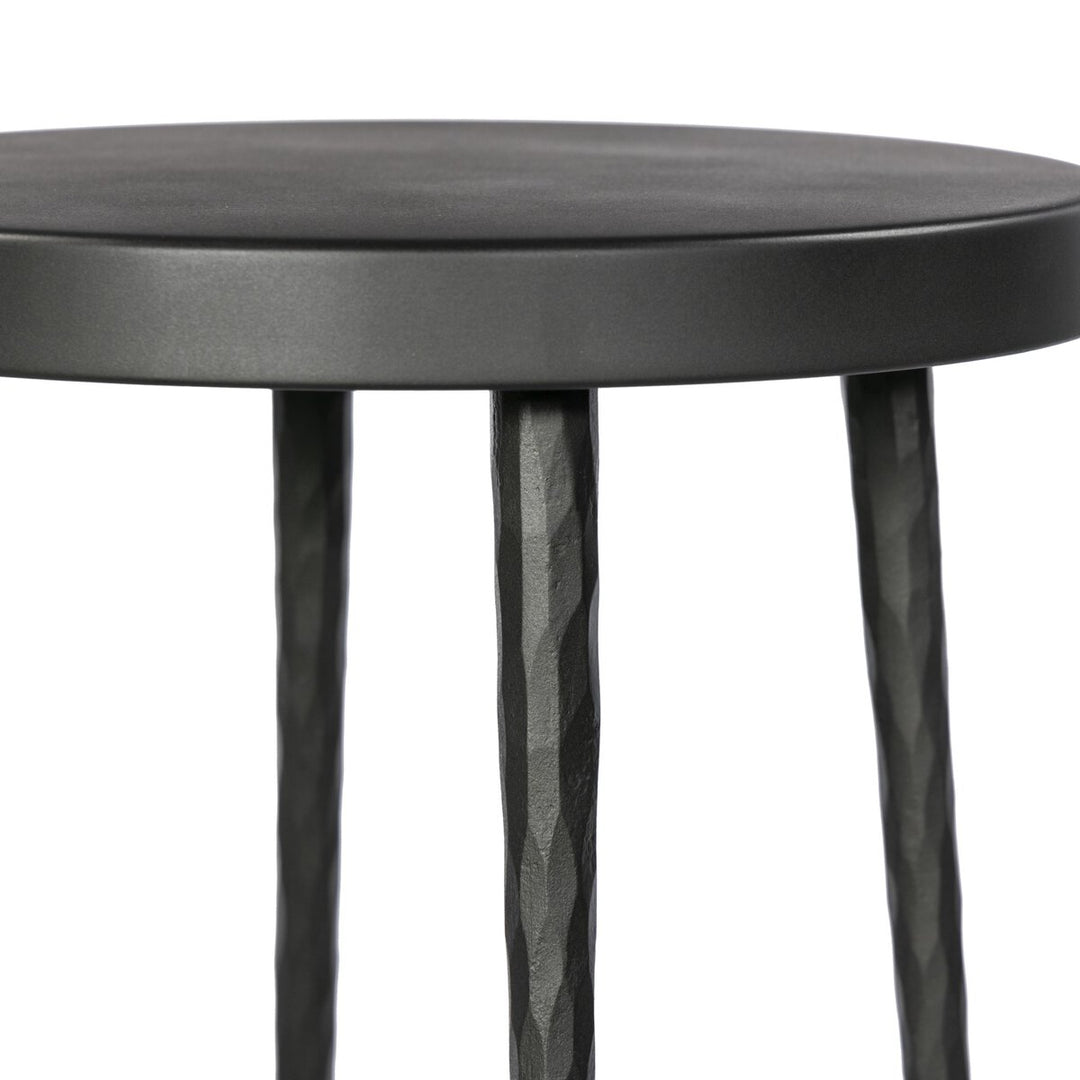 Edgewood Bar + Counter Stool - Bar Stool - Hammered Gunmetal