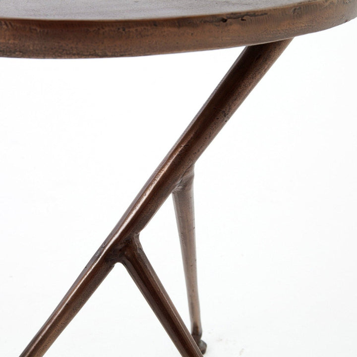 Sawyer Accent Table - Antique Rust