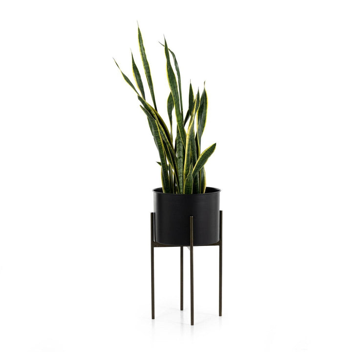 Jace Planter - Iron Matte Black