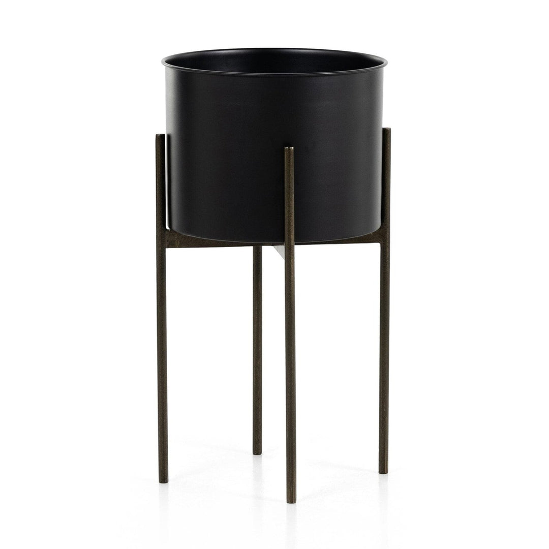 Jace Planter - Iron Matte Black