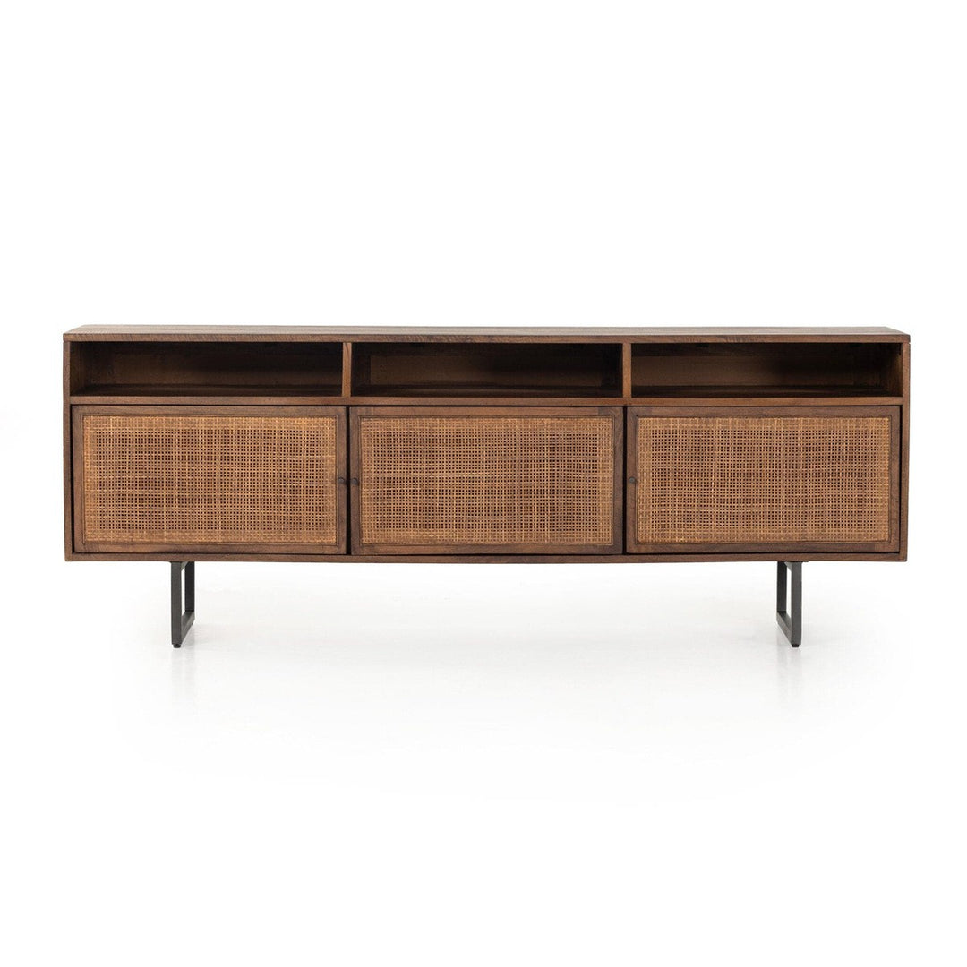 Camden Media Console - Brown Wash